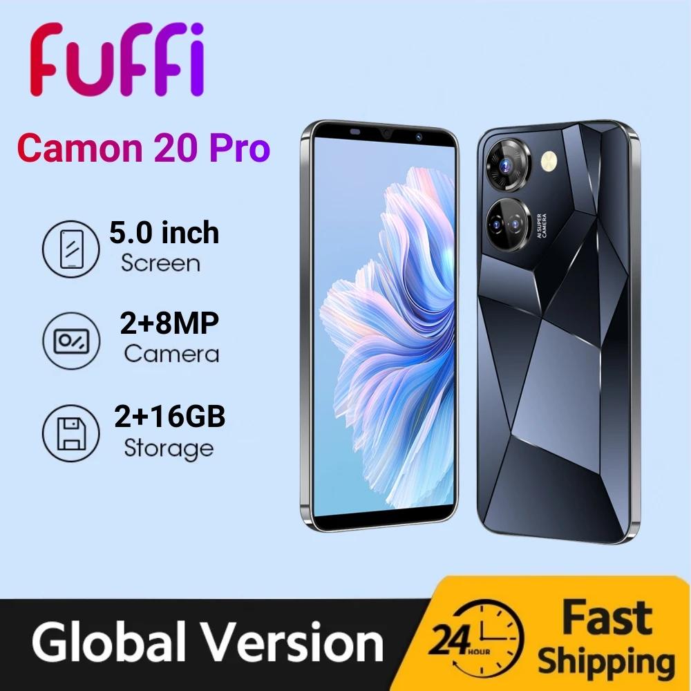 FUFFI-Camon 20 Pro ȵ̵ Ʈ, 5.0 ġ  SIM, 2000mAh ޴, 16GB ROM, 2GB RAM, 2 + 8MP ī޶,  ޴